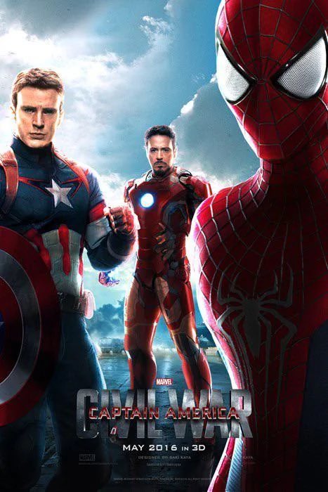 the_Bradster007's tweet photo. I miss the era of fanmade Civil War posters featuring Andrew Garfield’s Spider-Man! https://t.co/PxJrwIq32e