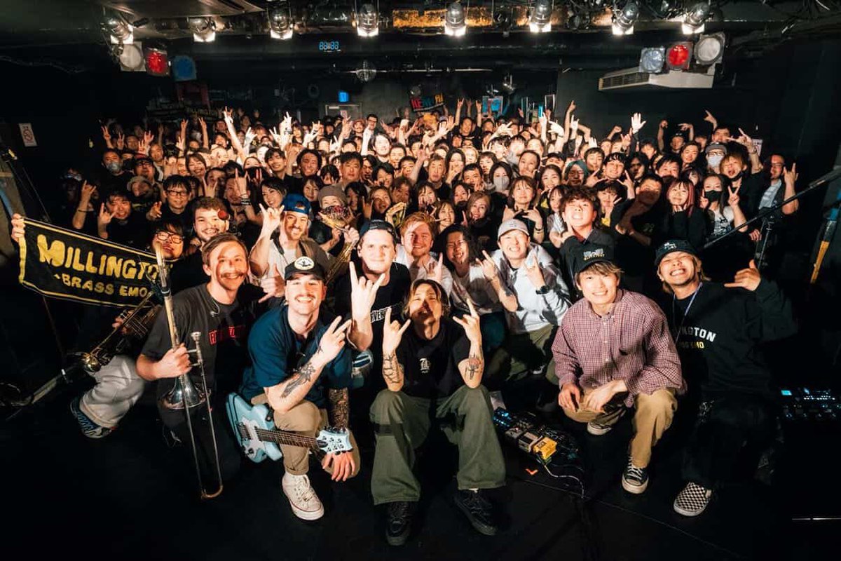 Millingtweets's tweet photo. The “Safety First” Japan Tour 2026
ついに終わりました

みんなのおかげで夢が叶った！本当にありがとう！

次に会うまで、遥か彼方からも応援してくれたら嬉しいです！

Photo 1 大阪2日目 
Photo 2 名古屋 
📸@verse_taiki 
Photo 3 川崎 (Supporting @HEY_SMITH_Japan )
Photo 4 新宿
📸 @k_akn35 https://t.co/ovv4tKi1je