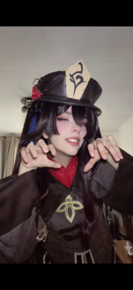 Nymphiacos's tweet photo. Cosplay Hu tao ⋆˚꩜｡ 
.
.
#cosplay #cosplayer #genshinimpact #hutao https://t.co/bksxxcrlb7