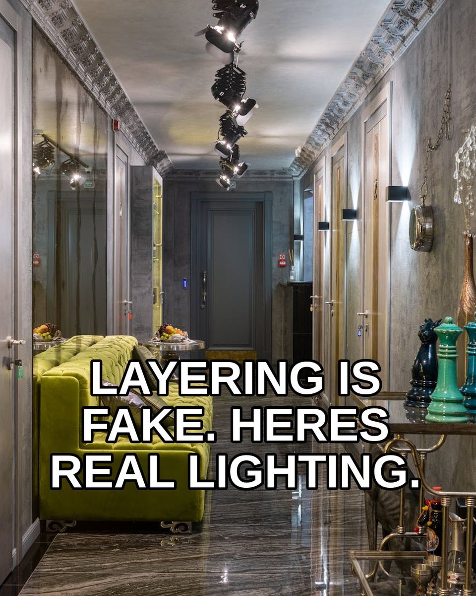 TheNoxdecor's tweet image. Your expensive sofa is being wasted.

Bad lighting kills even the best decor.

SAVE this post!

Follow: @noxdecor
#QuietLuxury #InteriorDesign #TorontoDesign #NoxDecor #HomeDecorTips