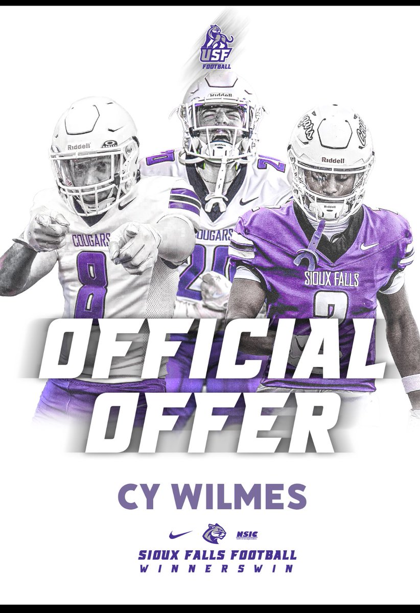 cy_wilmes's tweet image. #AGTG After a great call with @2MileMentality I have been blessed with my 6th offer from @USFCougarsFB !
#WinnersWin 
#DEAL
@j_schlichte @JimGlogowski @CoachCapUSF @RecruitBssFB @cjmurray12 @CoachWilmes25 @T_Verd_ @coachnbiggs @EMP1RE7v7 @Coach_Kober @CoachJensik @JPRockMO