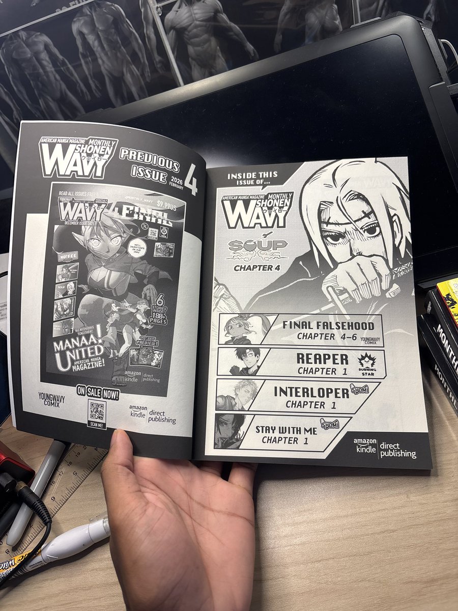 MONTHLY SHONEN WAVY tweet media