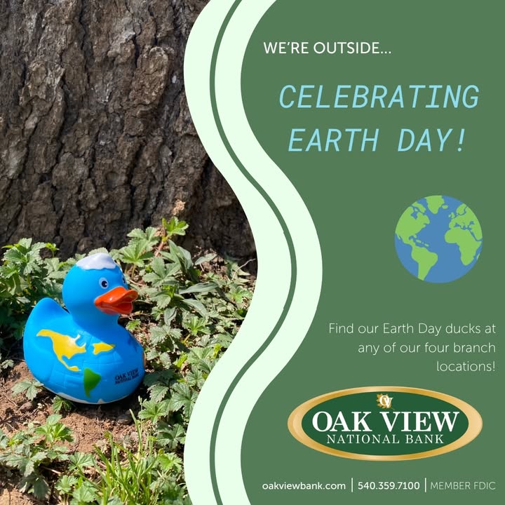 OakViewBank's tweet photo. Stop by any of our branches on Wednesday, April 22, and bring one home!

#OVNB #communitybanking #EarthDay https://t.co/AQzL7CBuwW
