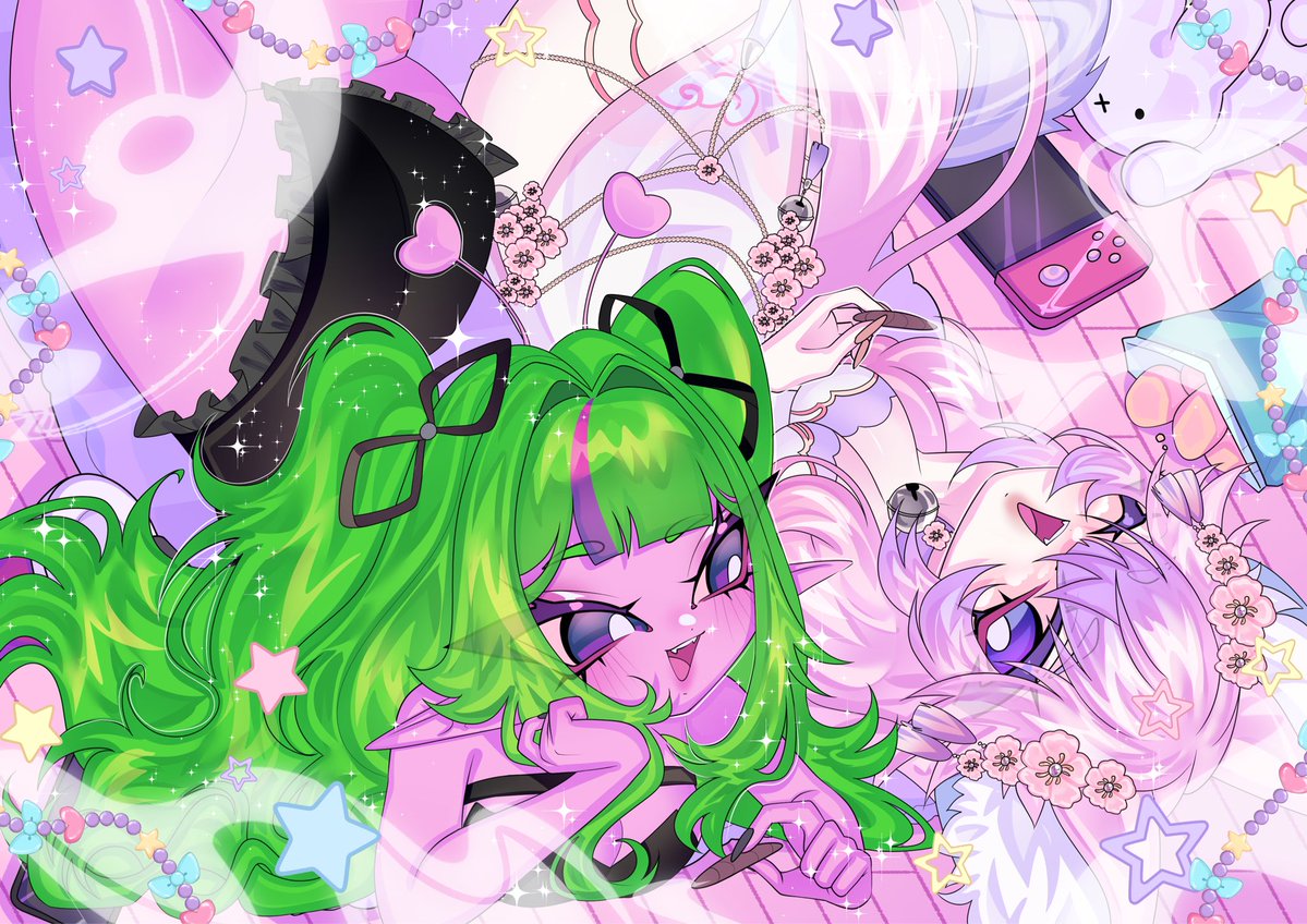 🍃 Happy 4/20 Cloud Pups! 

Tonight at 7pm pst, the booty loving <a href="/LumiNeutron/">Lumi Neutron</a> and myself will be playing Schedule 1! 

Come pack a bowlie and let’s make some clouds together! 🥹💜

🎨: #gloomyddalgi