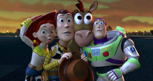 Toy Story 2 is the best one out of the four. We almost lost the film until a employee at Pixar SAVED the whole film with a hard drive on her home computer. It turned out to be a great success and stand out on its own without rehashing anything from the first film.