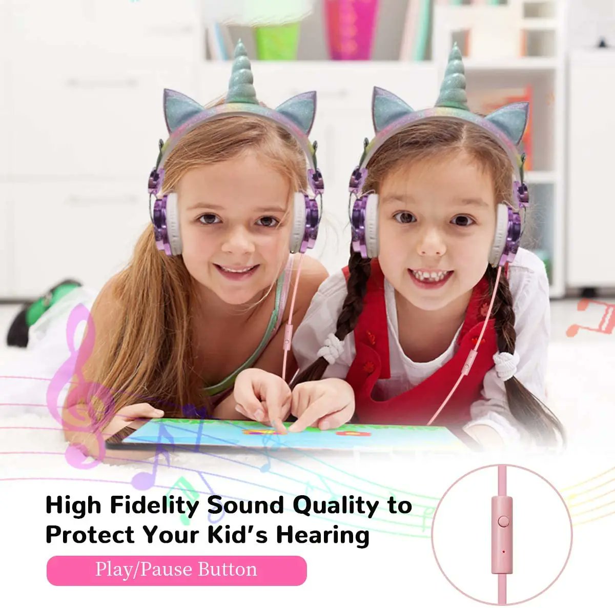 aliexpressbdeal's tweet image. 713 / 
BIG Promotion #11.11 #blackfriday #cybermonday !!!
Unicorn Kids Pink Headphones for Girls Children Teens Wired Headset w/Microphonefor School Birthday Xmas Unicorn Gift

Purchase link: s.click.aliexpress.com/e/_c3nxkZCH

Make your order quickly or add to your