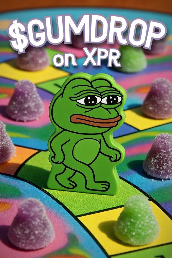 GUMDROP on XPR ⚛️ tweet media