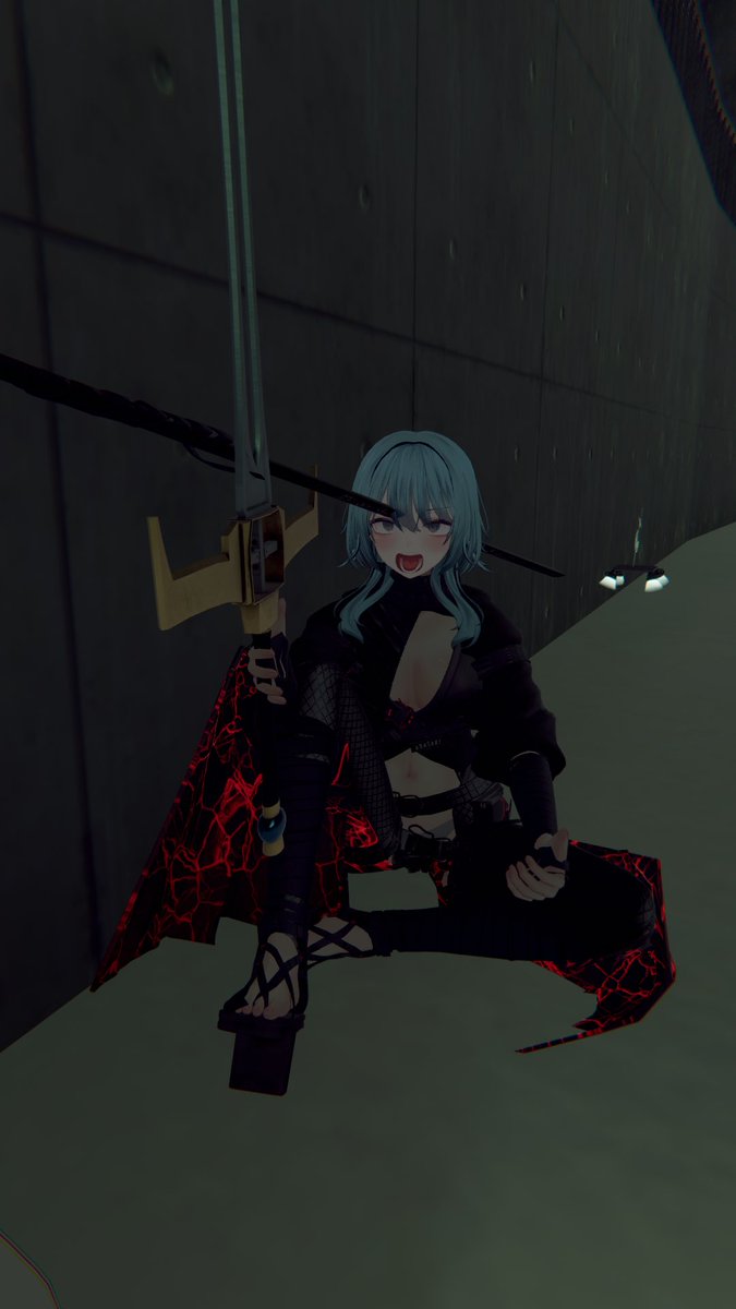 おはつい
デスクトップのまま寝たら起きたら予想以上に書いてて嬉しかったぞ
昨日はしろくまファミリーのみんなと遊んでた
ワールドギミックの剣を持ったら衣装のギミックの刀も持っちゃって
刀が顔に刺さってる図
 #Suiha3D  #VRchat