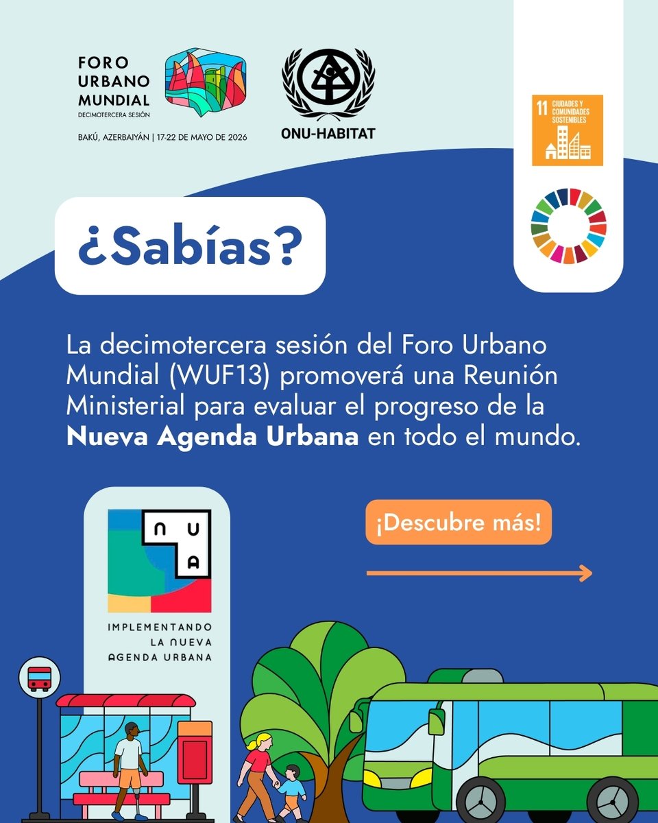 ONU HABITAT América Latina y El Caribe tweet media