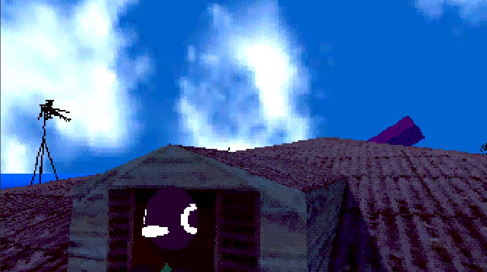 lukekdev's tweet photo. Just sitting here to reflect. 

#indiegame #gamedev #indiedev #lowpoly #ps1 https://t.co/cqmW96g48s