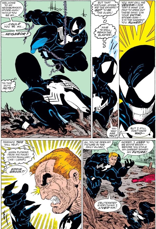 BigBro06696271's tweet image. If this is going to be Venom and not Man-Spider, then this is going to be ass. The symbiote should appear during Secret Wars and Eddie Brock should be introduced for this story. Why’s the MCU scared of using Spidey characters like Harry, Norman &amp;amp; Eddie 
#Spidermanbrandnewday #MCU