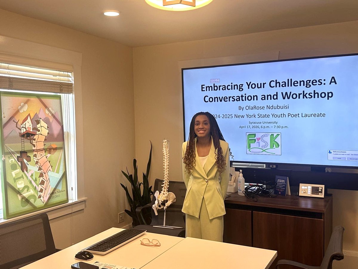 olaroseofficial's tweet image. Thank you to the Disability Cultural Center &amp;amp; Dr. Ingersoll-Wood for inviting me to present about my experience with disabilities, read my poem about scoliosis, and lead a writing and art workshop for #Disability Pride Month. Presentation link: m.youtube.com/watch?v=xoKPxg…