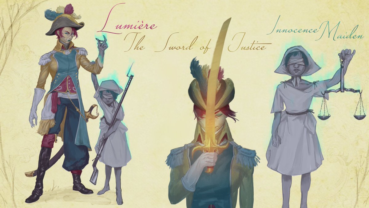 eraky_sketch's tweet image. heyyo!, gonna share a project i did for the @conceptcore.co Paris reborn Challenge!
starting with lumière and her Lil companion. it's set in maybe 1800s alternate version of Paris

#fantasyart #conceptart #darkfantasy #art #worldbuilding #painting #illustration