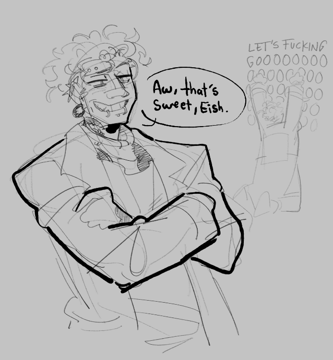 eishia and her enjin-approved crush