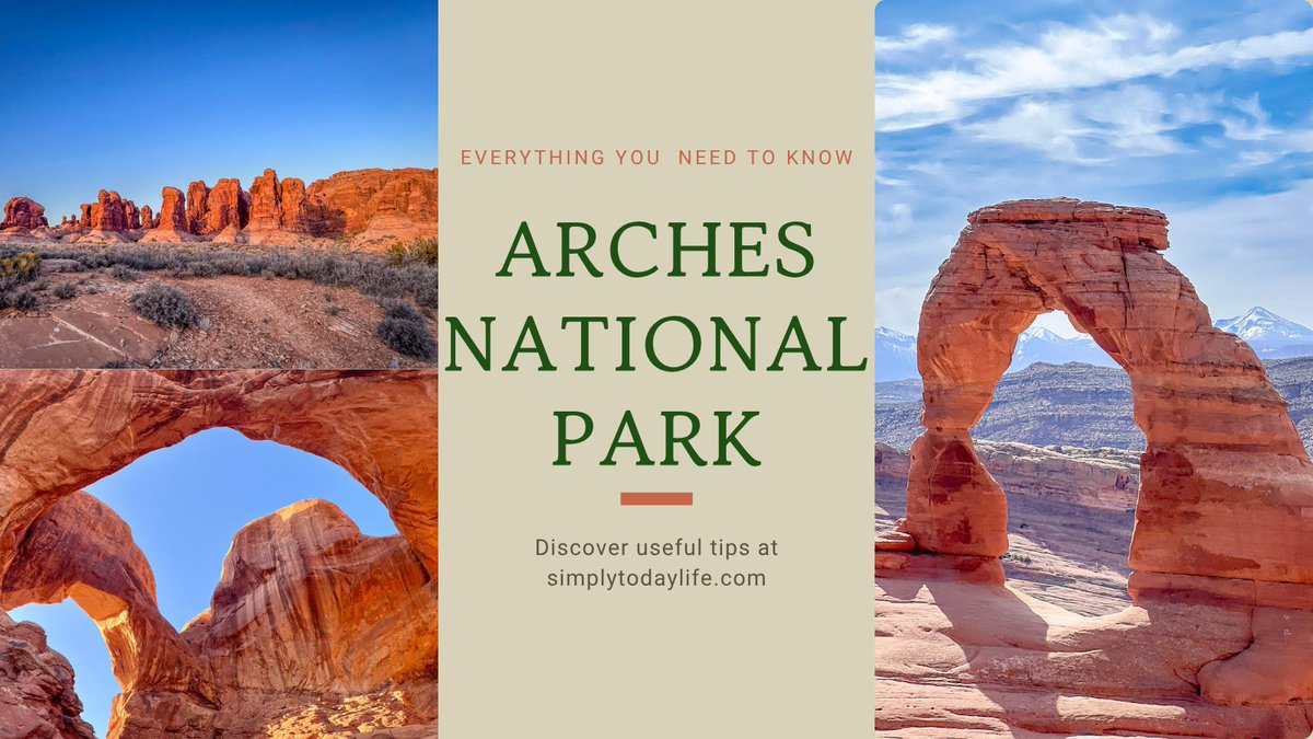 SimplyTodayLife's tweet image. Tips on Visiting Arches National Park in Utah simplytodaylife.com/tips-visiting-… #arches #nationalparks #travelutah