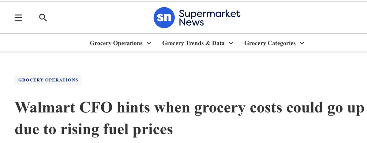 mainenewshound's tweet image. 📛Its Happening. Price changes hit shelves today
Walmart.
#breakingnews #retail
Headline from Supermarket News April 14, 2026