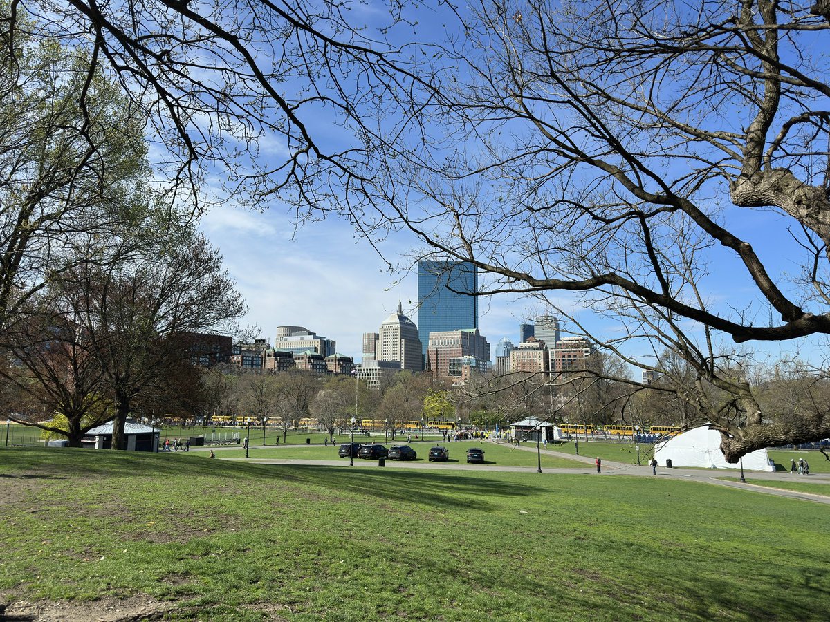 ThrisanuJohn's tweet image. On April 20, 2026, I studied international trade law, international business transactions, and cybersecurity law. The weather is sunny and 10 Celsius. #boston