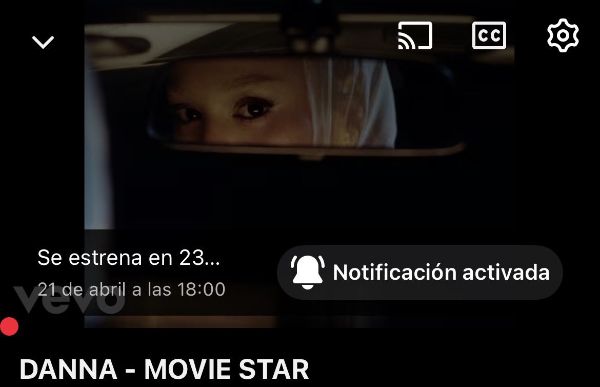 Ya puedes activar el recordatorio en Youtube para el video de “MOVIE STAR” 

🔗 youtu.be/NK-4pxhXLNI?si…
