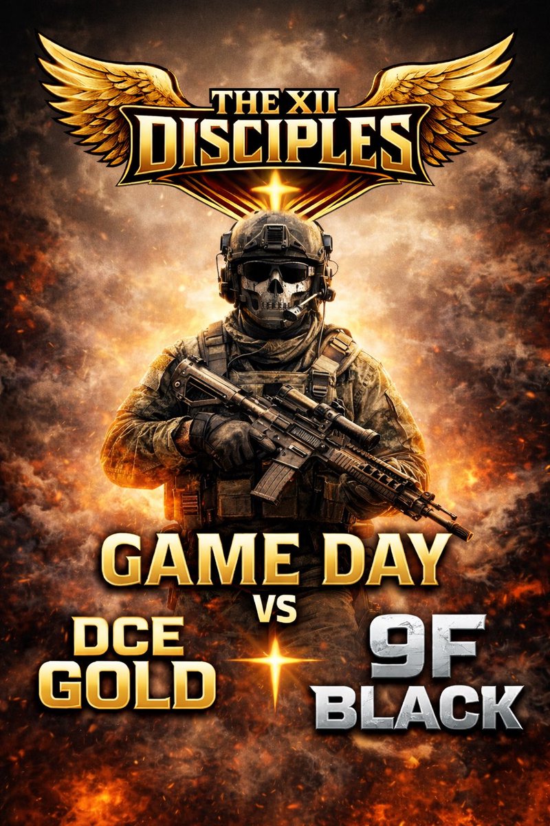 thexiidisciples's tweet photo. DCE Gold 

@MisfitsArena contender series 

We are locked.
Vs @NineFlyeSports 9F Black! 
Match RN https://t.co/IVA8qPCMJG