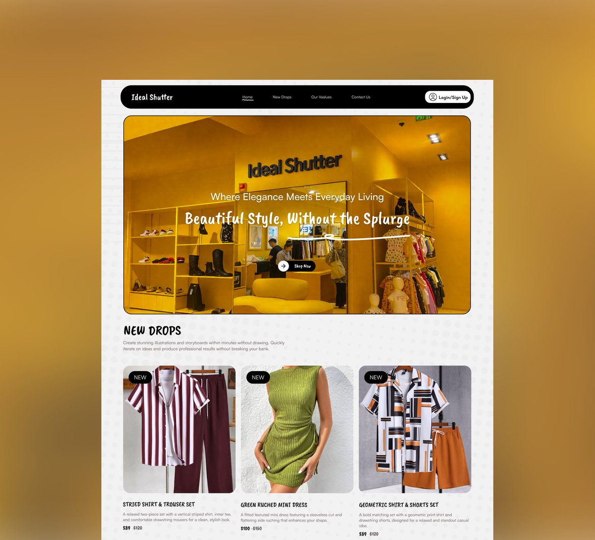 Benedict555255's tweet image. Designed a modern fashion store experience — clean, bold, and built to convert.
What do you think? 👀
#UI #websitedesign #UIUX