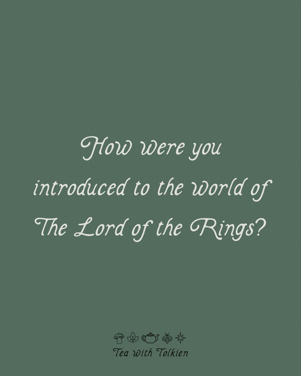 Tea with Tolkien tweet media