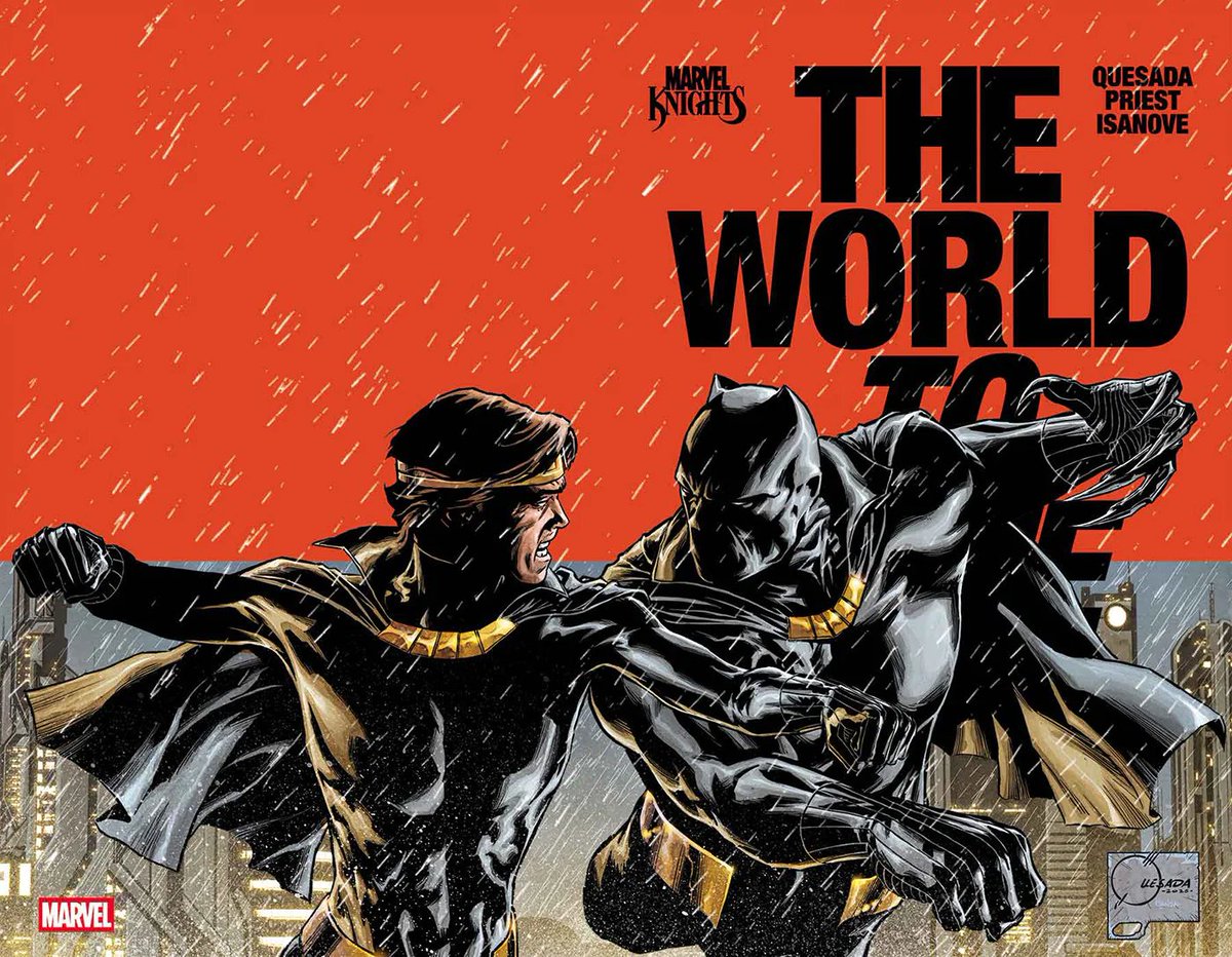 KNerd89's tweet image. I am curious whether people will continue reading Marvel Knights: The World To Come?

#MarvelComics