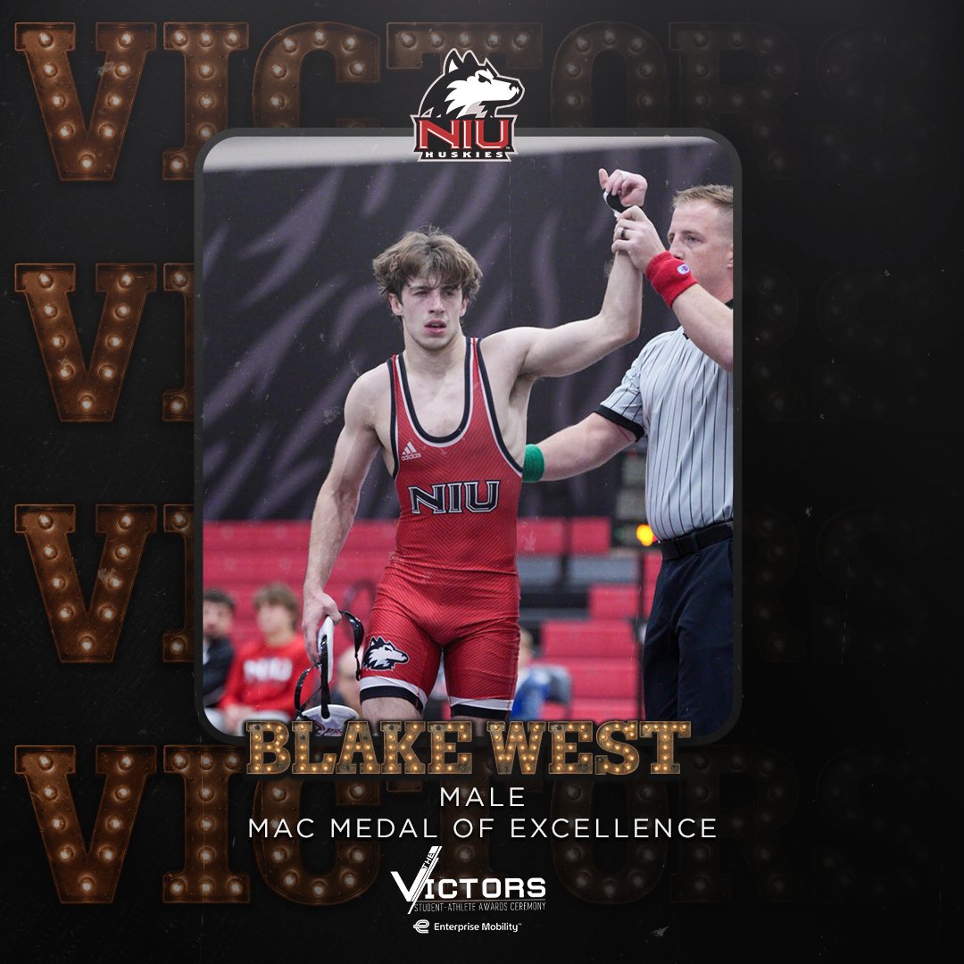 Congratulations to MAC Medal of Excellence nominees, Kiera O'Shea of <a href="/Niugymnastics/">NIU Gymnastics</a> and Blake West of <a href="/NIUWrestling/">NIU Wrestling</a>
