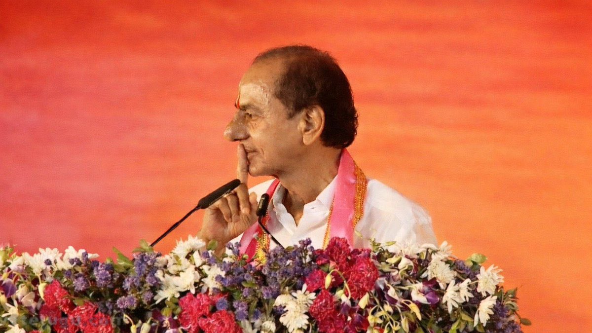 Keep Calm and Believe in Saar✊🏻
#KCR 

<a href="/BRSparty/">BRS Party</a>