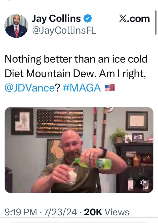 LisaFla8's tweet image. Trump Trash #MAGA you low-IQ moron. Jay tryin’ so hard to get Hillbilly JD Maybelline’s attention…yes loser, is right! Diet Dew 🤣