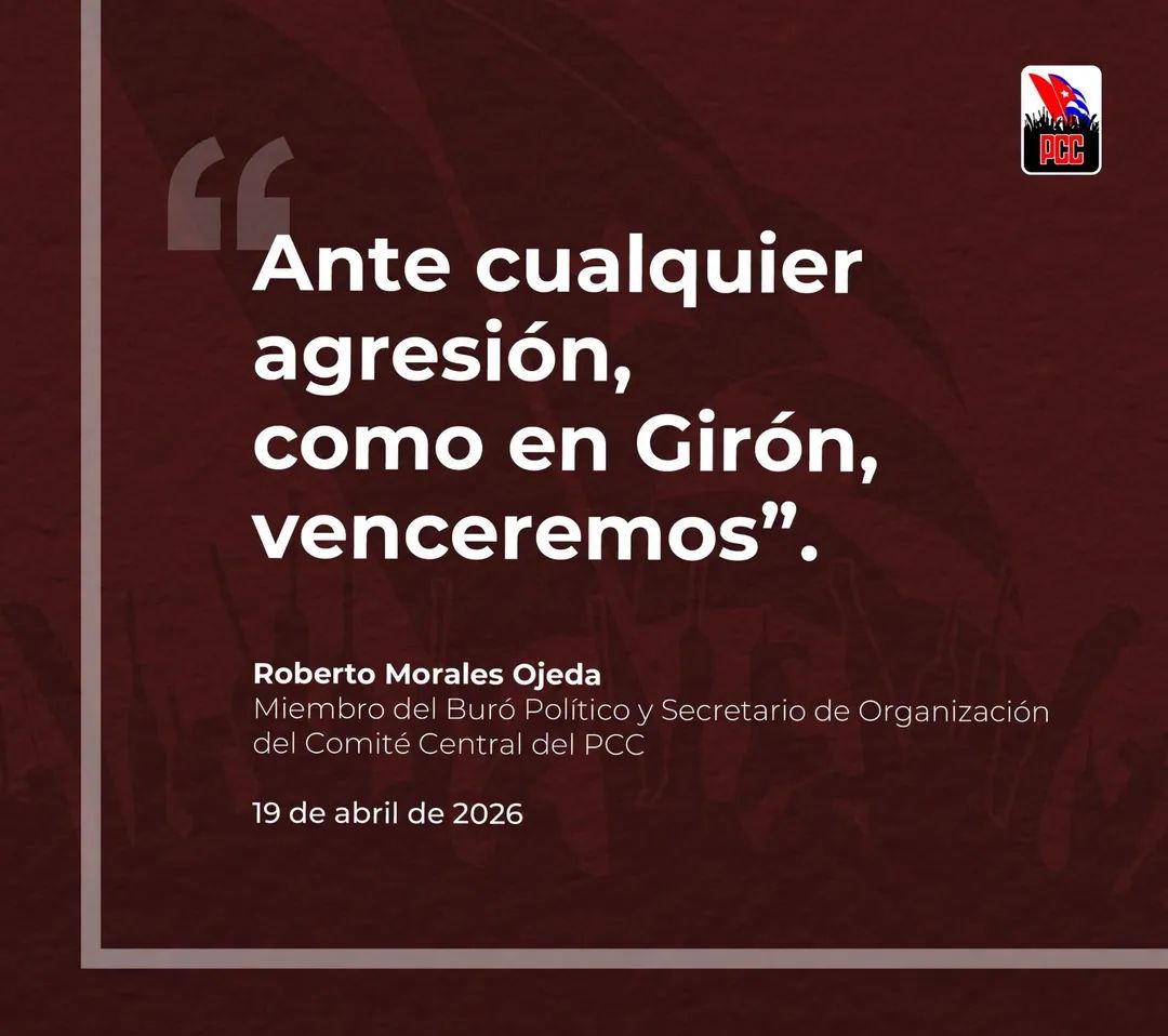 Como en Girón Venceremos! <a href="/AbreuJunco/">Carlos Luis Abreu Junco 🇨🇺</a> <a href="/EstevezYun41277/">Yunier Estevez Suarez</a> <a href="/ecoi16/">ECOI.16 🇨🇺 "Creando nuevos cauces"</a> <a href="/MLobainaS/">Mailin Lobaina Santos</a> <a href="/PerezArgot99656/">Felix Argota Perez</a>