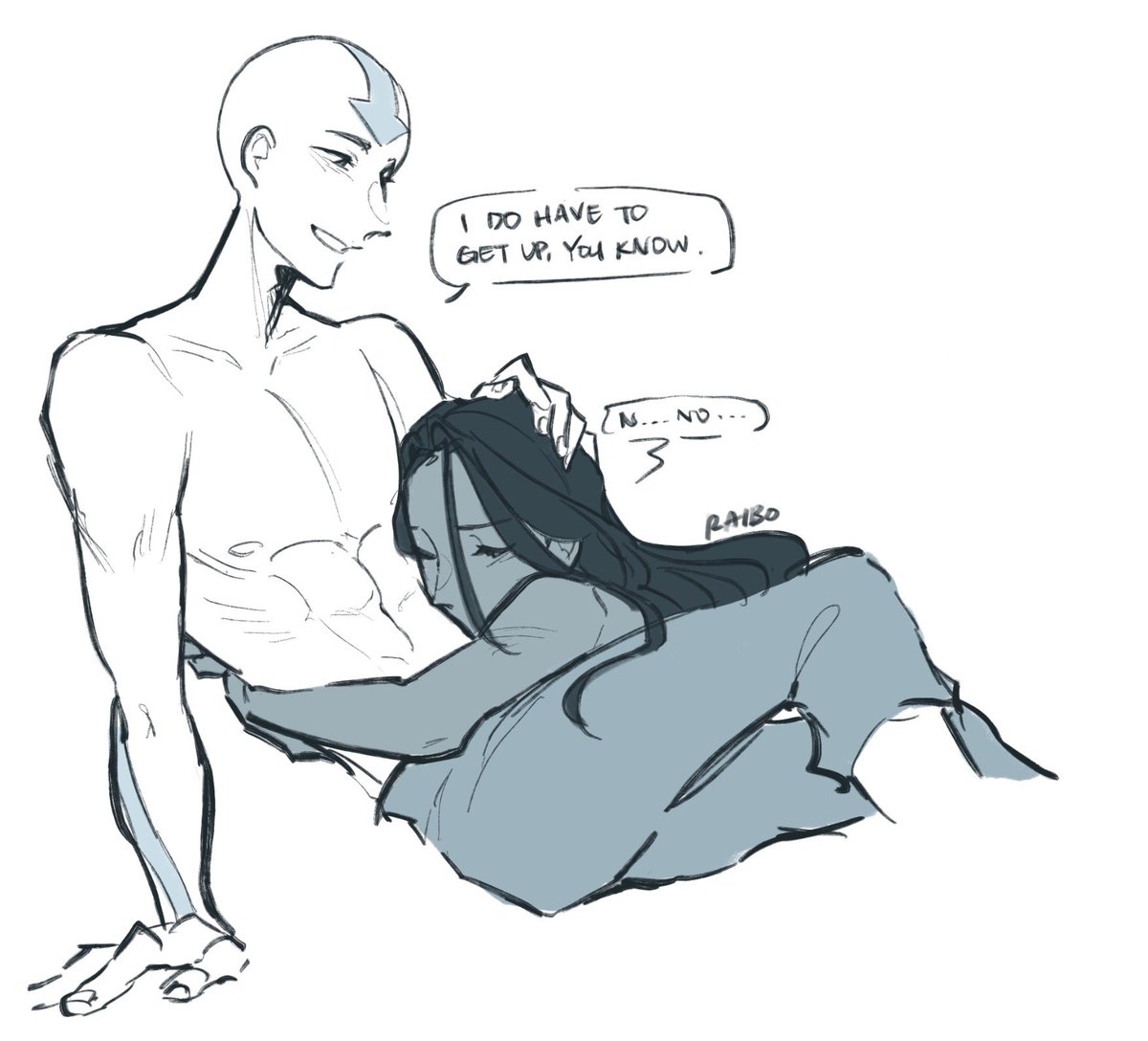 (he stays, of course)

#kataang