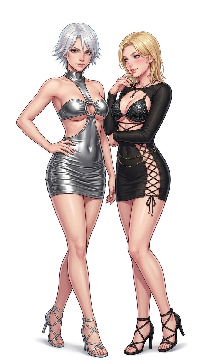 Christie and Tina 🩶💛 
#Christie #クリスティ #Tina #ティナ #ブイブイ #DOAXVV #DOAX #virtualphotographygamers #VirtualPhotography #SFW #DOA