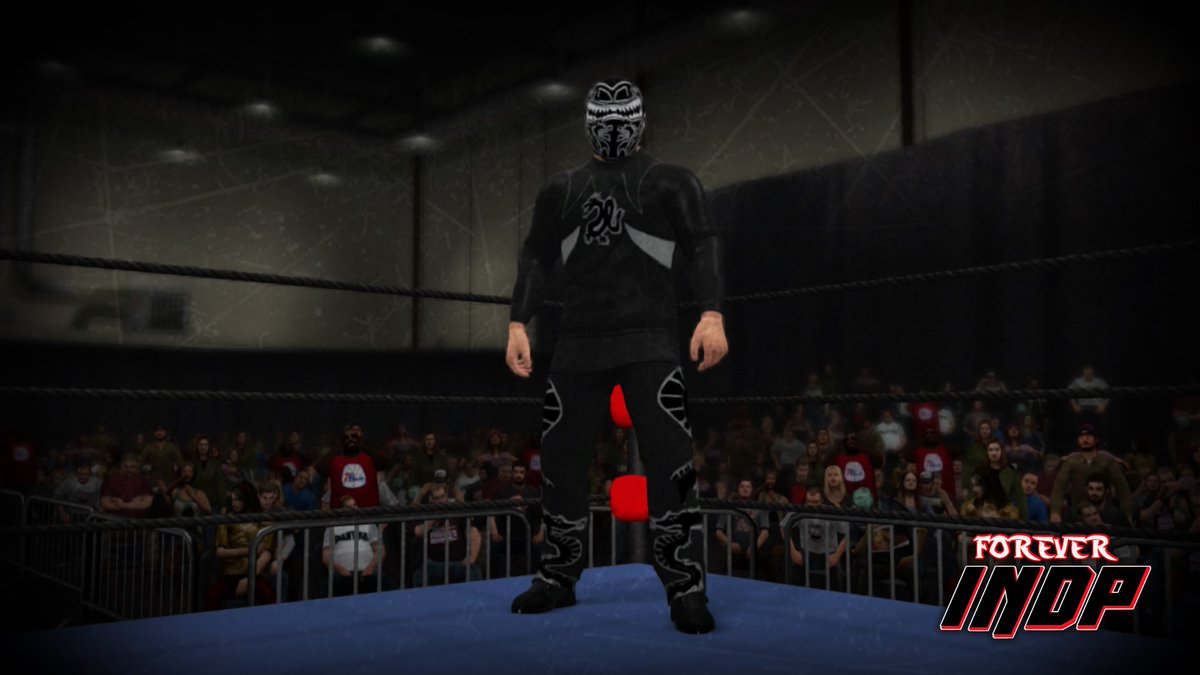 SUPER DRAGON HAS ENTERED #ForeverINDP 

More progress done. Could not find the cas mask object at all. 

#WWE2K26 #WWE2K14