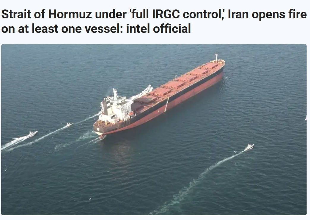 elcheguevaraZ's tweet image. Un funcionario de inteligencia regional informó a Fox News que el Estrecho de Ormuz "se encuentra bajo el control total del Cuerpo de la Guardia Revolucionaria Islámica y, de

#IranWar‌ #iranamericawar #iranupdates #EEUU