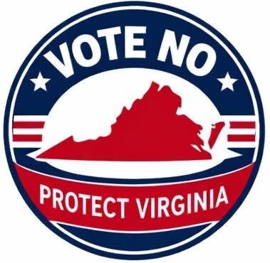 Tomorrow is our day  Virginia. 

To VOTE NO against gerrymandering…

To VOTE NO on the Democrats power grab….

To VOTE NO on silencing the voice of rural Virginia…

Stand up and let them hear you loud and clear. 

🗳️VOTE NO🗳️