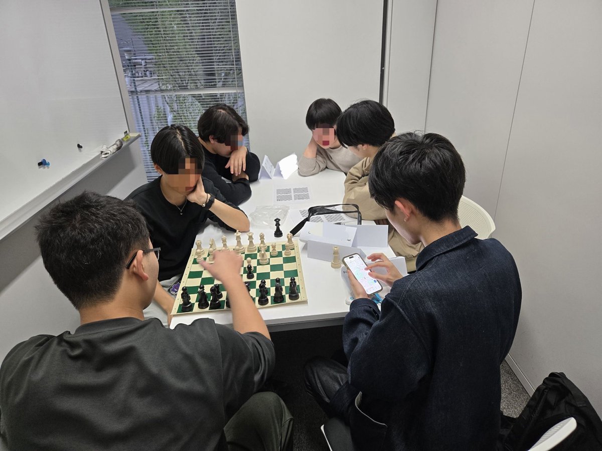 早稲田チェスサークル Waseda Chess Club tweet media
