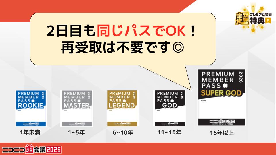 ◤￣￣￣￣￣￣￣￣￣￣ #超プレミアム会員特典 初日終了！感謝御礼