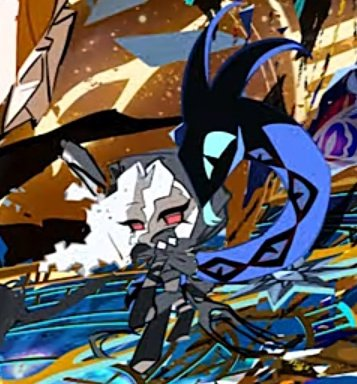 pastye_'s tweet image. She seems to be a potential new part of the deceit trio but instead of thinking about that and making hc on her character we only making her salt and lily fan kid #ok