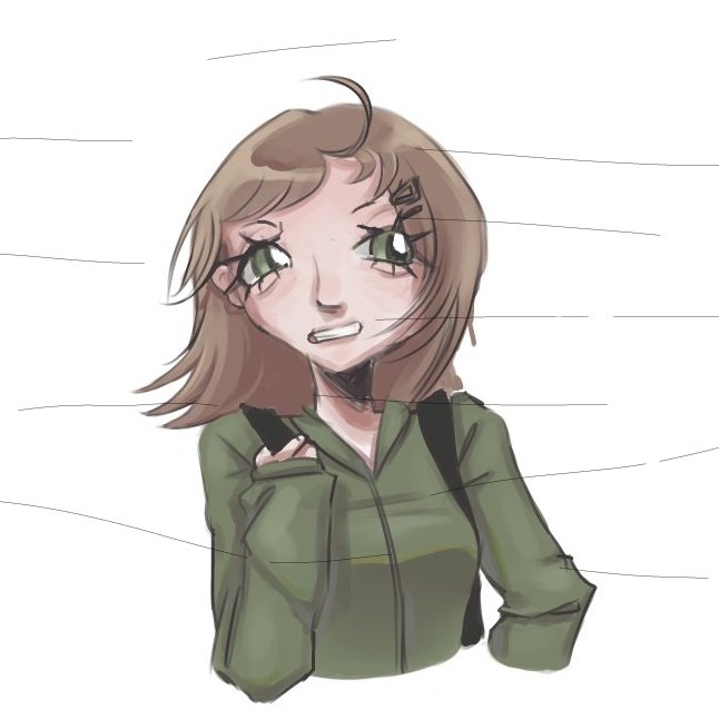 turiiiipmustdie's tweet image. when the wind started and 
the bangs were like: #art #meme #bangs