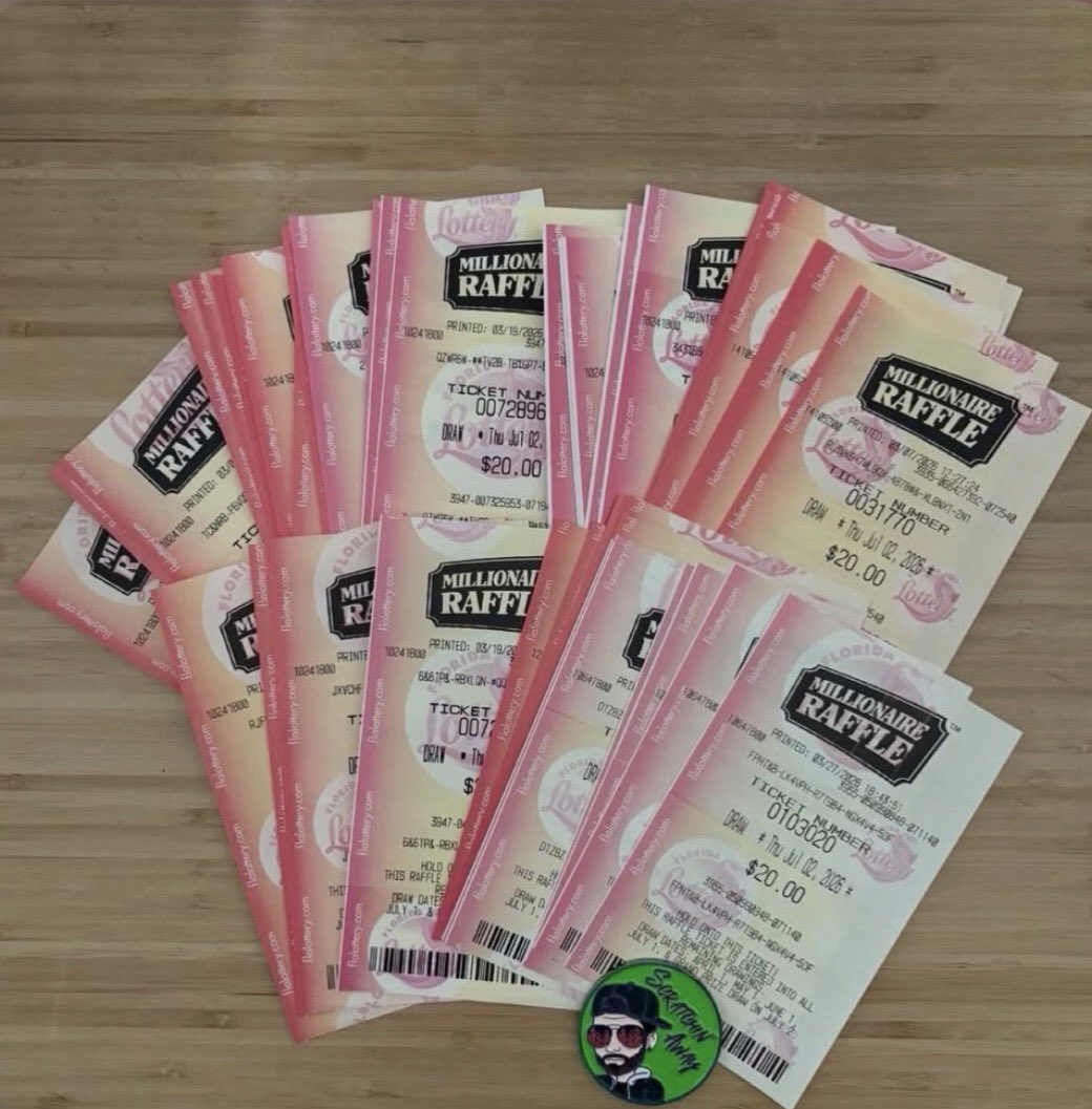 Florida Lottery Raffle I shouldn’t post this but here I go. I have identified a potential ...