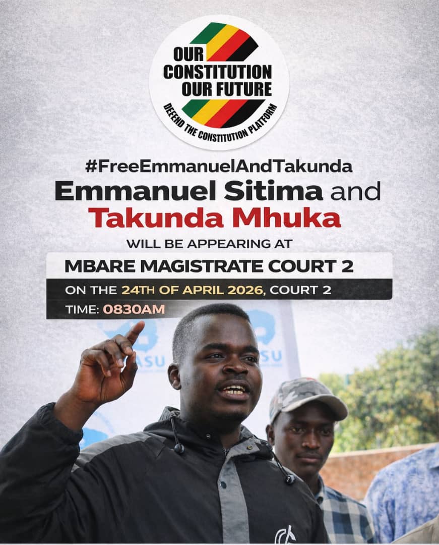Jacob Ngarivhume tweet media