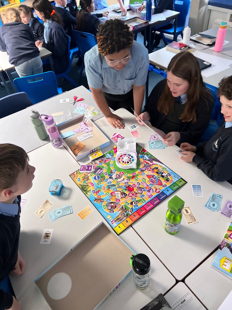 HFSMPontefract's tweet photo. Children enjoyed a personal development day looking at our schools virtues (Confidence, Compassion and Courage). We looked at how each of our patron saints show the virtues.Y6 enjoyed a board games afternoon, understanding how we can use the virtues when playing with our friends. https://t.co/jVUnW0442F