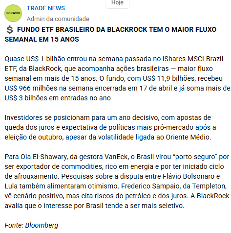 Argon Investimentos tweet media