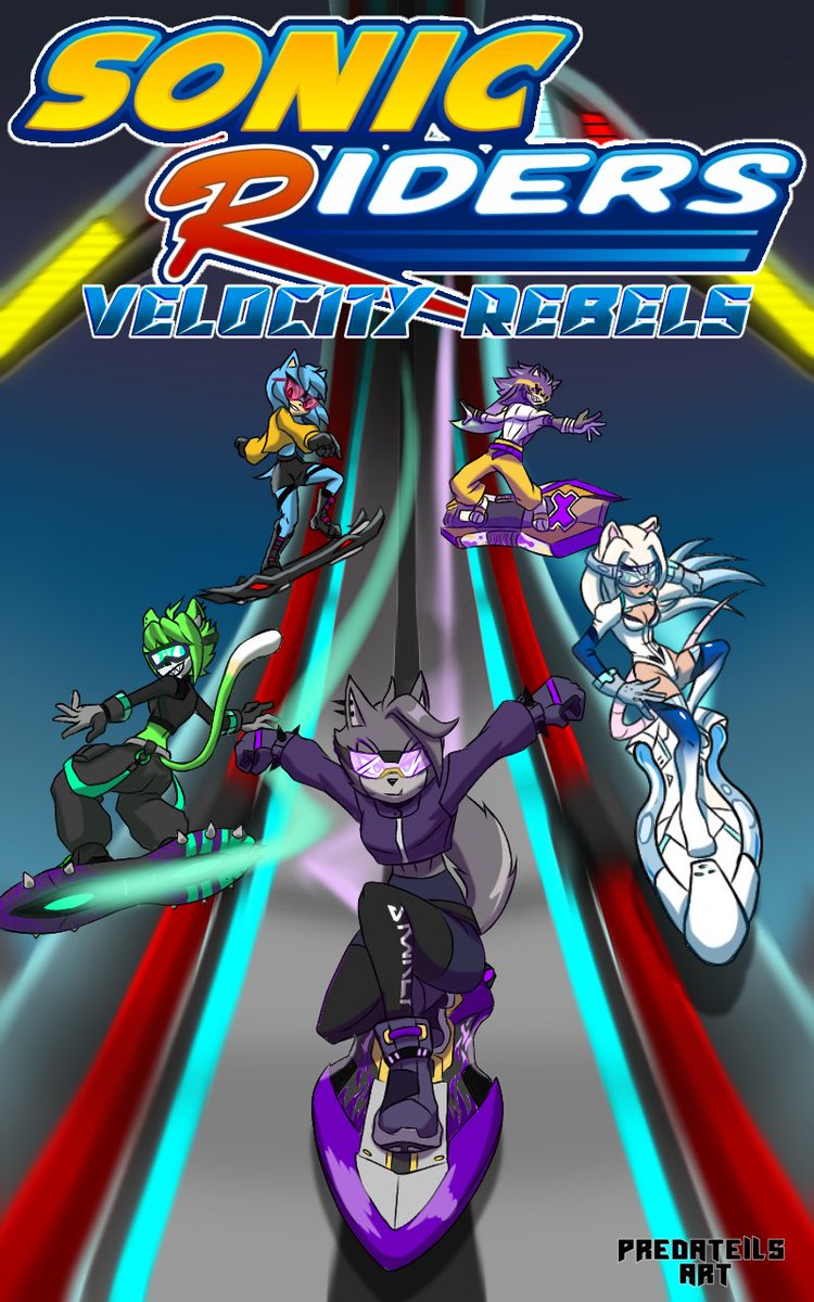 New Drawing // Nuevo dibujo
Proyecto: Sonic Riders: Velocity Rebels

personajes de la invitados
Skarly: mi propiedad
Rush: <a href="/nivvenx/">N I V V Ξ N ▪︎ X</a> 
Jinxtrap: De mi pareja (Argenis Di Angelis)
Avi: <a href="/Luzmari43244377/">Luz marina D.C {✨Comisiones abiertas🖋️}</a> 
Nerox: <a href="/JINXED_ART_/">°•°JOY DRAWS OFICIAL°•°</a> 

espero que les guste
#SonicIDW #fanart #digitalarts