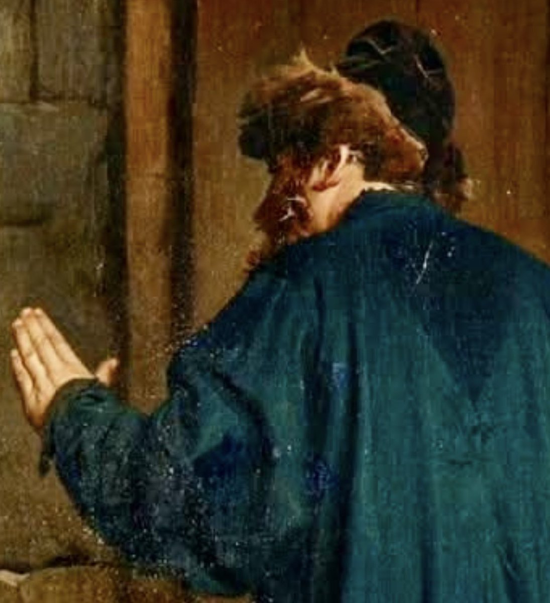 nissnickmich's tweet image. “Viejo judío con tres árabes”. Obra del pintor decimonónico francés Jean León Gerome #arte #pintura #judio #arabes #curiosidades #datocurioso #felizlunes #20abr