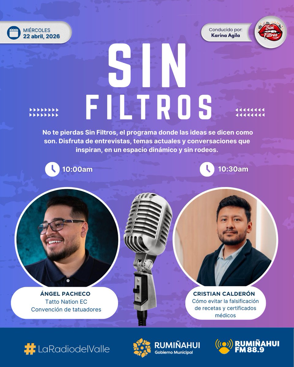 Rumiñahui FM 88.9 tweet media