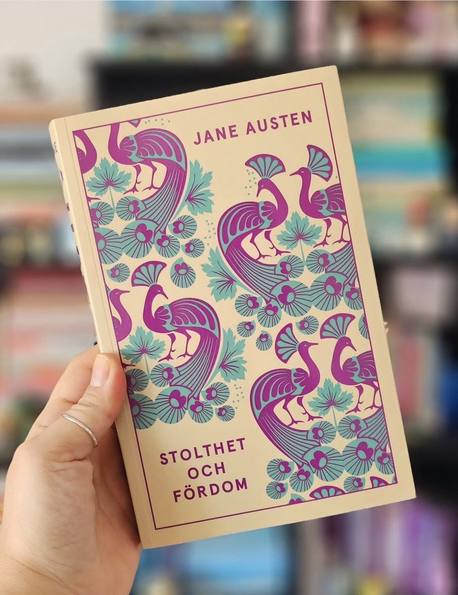 JaneAustenLIVES's tweet image. What a beautiful cover for Jane Austen’s novel ‘Pride &amp;amp; Prejudice. This cover is the #Swedish Edition!