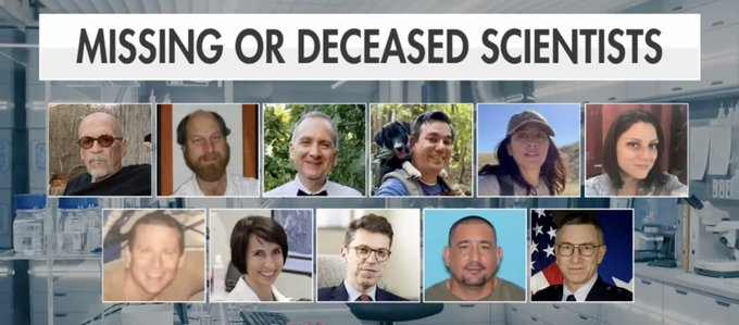 ferozwala's tweet image. 🚨11 U.S. Scientists Dead or Missing  

📌At least 11 U.S.-linked scientists (many tied to nuclear, aerospace, or defence work) have died or gone missing between 2022 &amp;amp; 2026 under sometimes unusual circumstances.   #FoxNews

📌The White House and the FBI are reviewing the cases