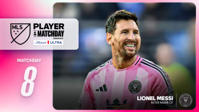 soccerexpert_1's tweet image. Lionel Messi's masterclass in Inter Miami's win, with a 79th-minute winner and a brace, securing his 14th MLS Player of the Matchday. His 18 multi-goal games in 60 appearances speak volumes. #MLS #LionelMessi