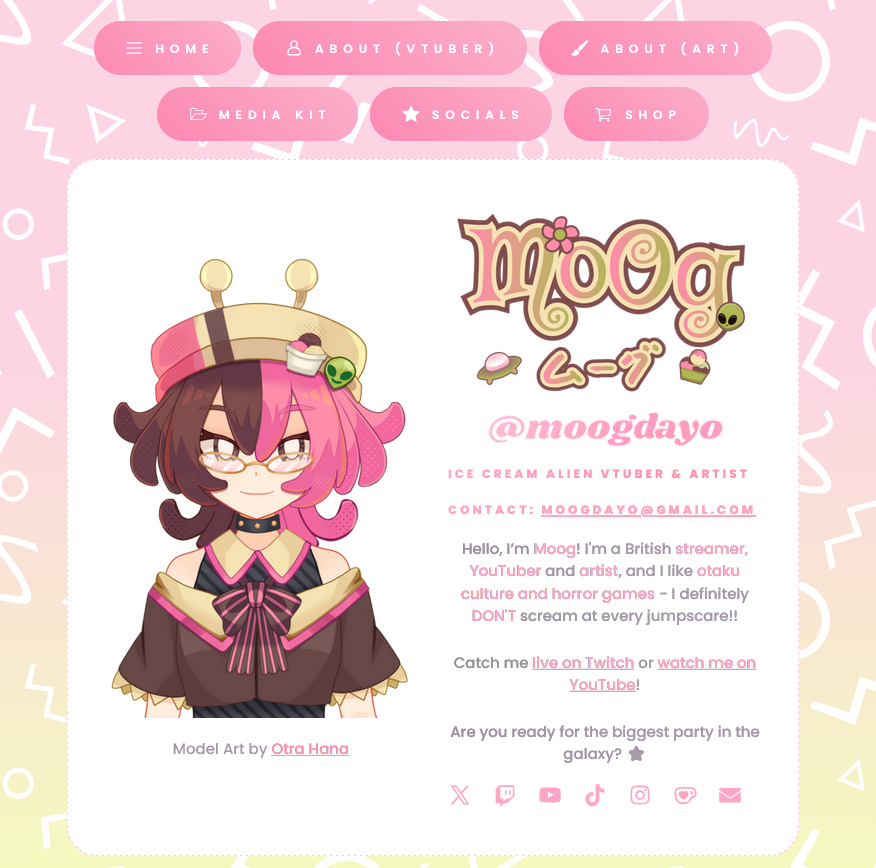 moog 🍨👽 ムーグ / Ice Cream Alien VTuber tweet media